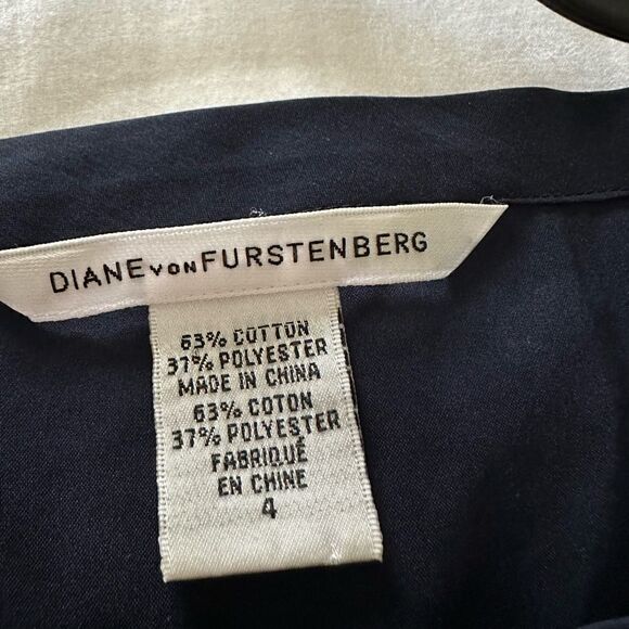 Diane von Furstenberg Bateau Neckline Knee-Length Dress size 4 - Picture 5 of 8